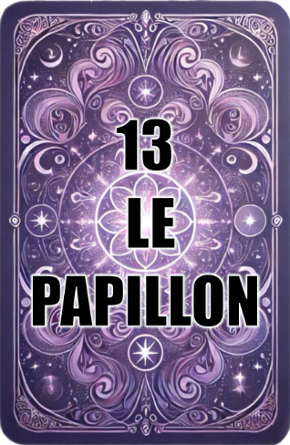 carte PAPILLON