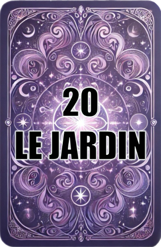 carte le jardin