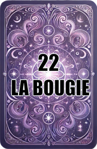 carte la BOUGIE