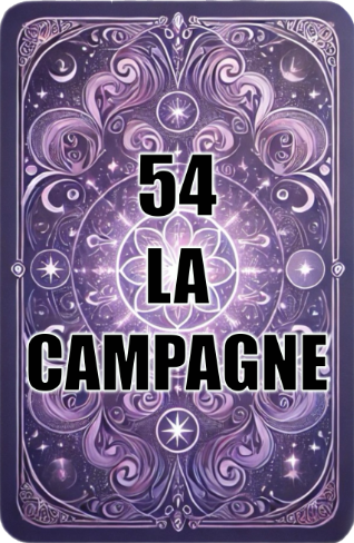 carte la CAMPAGNE