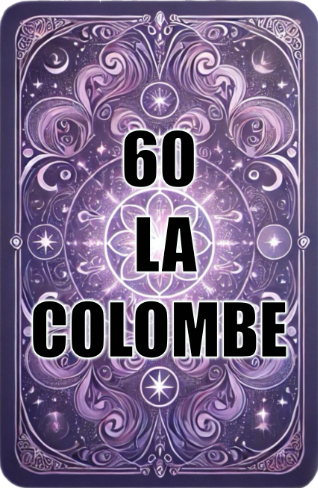 carte la COLOMBE