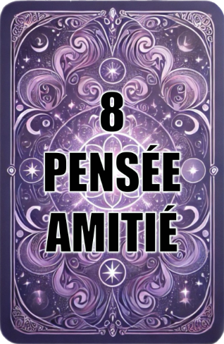 carte pensee amitie